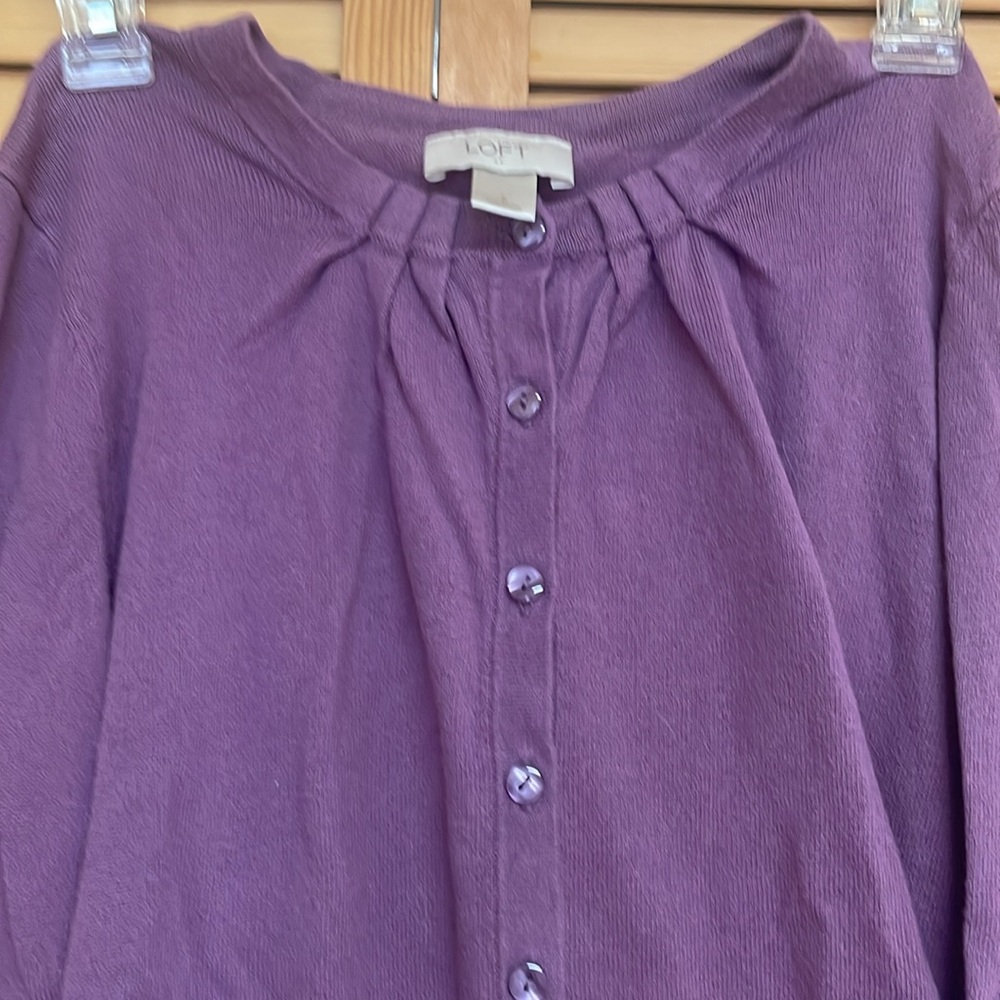 LOFT button down top - Picture 3 of 5